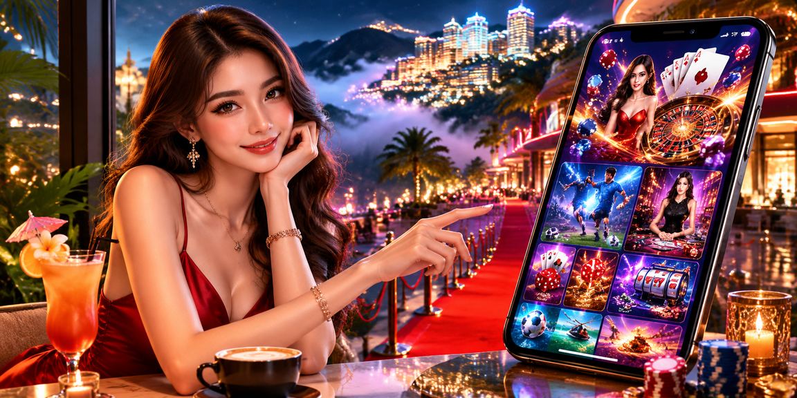 Paparan permainan slot kasino di Genting Highlands melalui aplikasi f450gs Malaysia