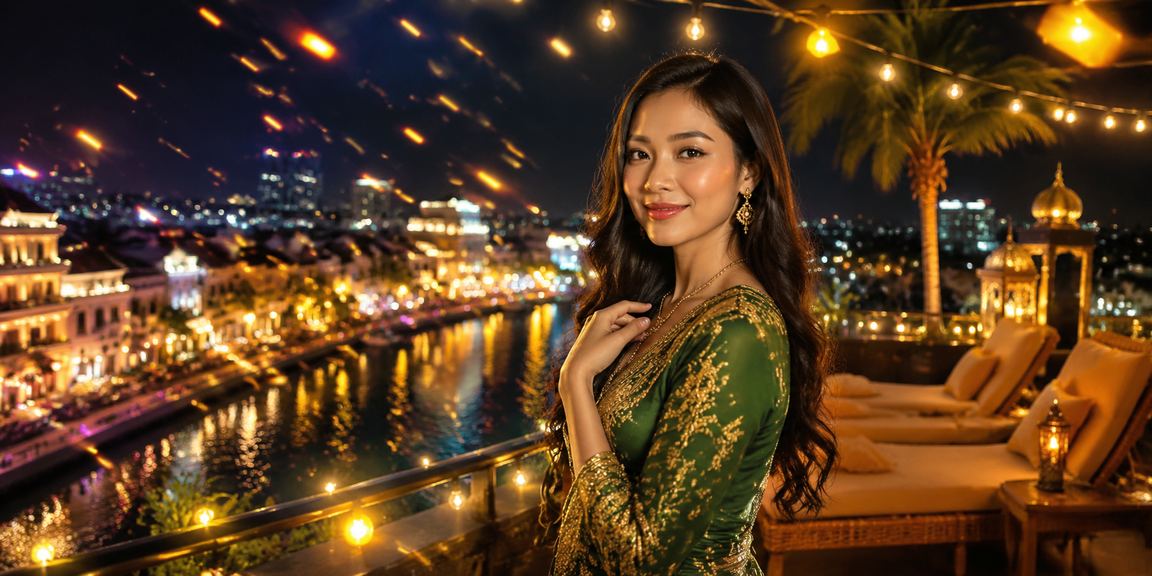 Suasana perayaan Hari Raya dengan promosi kasino dan odds istimewa di Melaka melalui f450gs